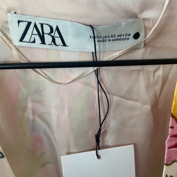 XS 🔖 Satin Colorful Boho Floral Printed Belted Kimono Duster Robe - Picture 7 of 9